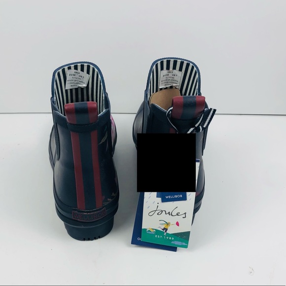 NWT JOULES floral rain boots various szs - Picture 5 of 8